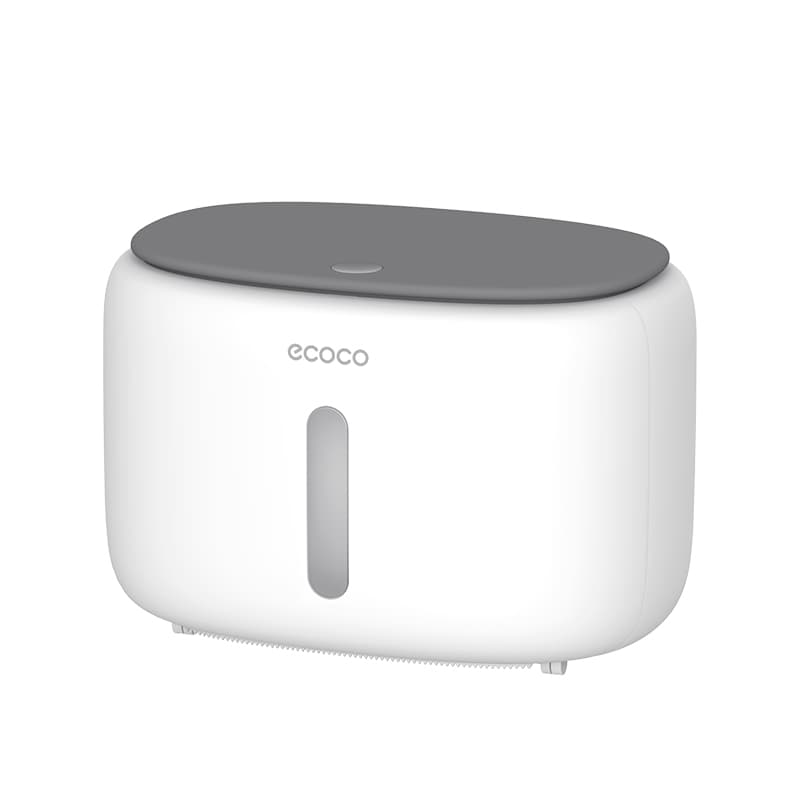 ECOCO No Drill Toilet Paper Holder - black