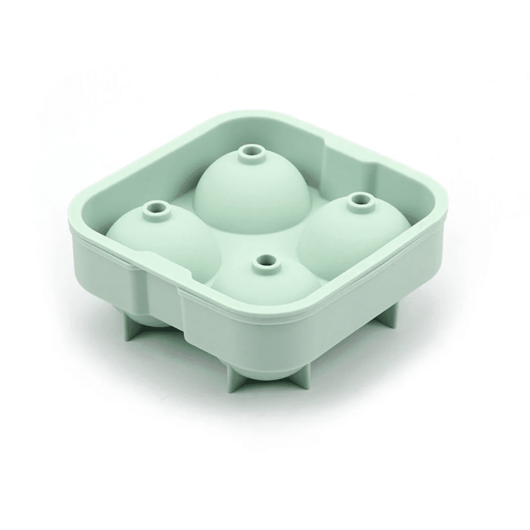 Silicone Ice Mould - 4 Slot Ball Maker