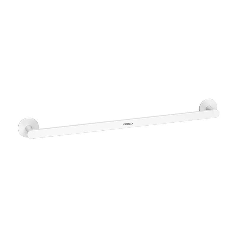 Ecoco No need to drill wall towel rack(70cm)-white