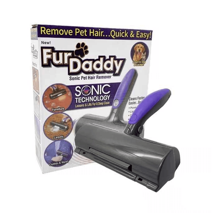Fur Daddy sonic pet hair remover.
