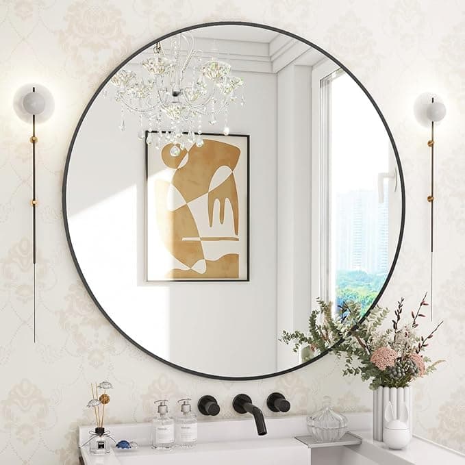 60cm Round Mirror