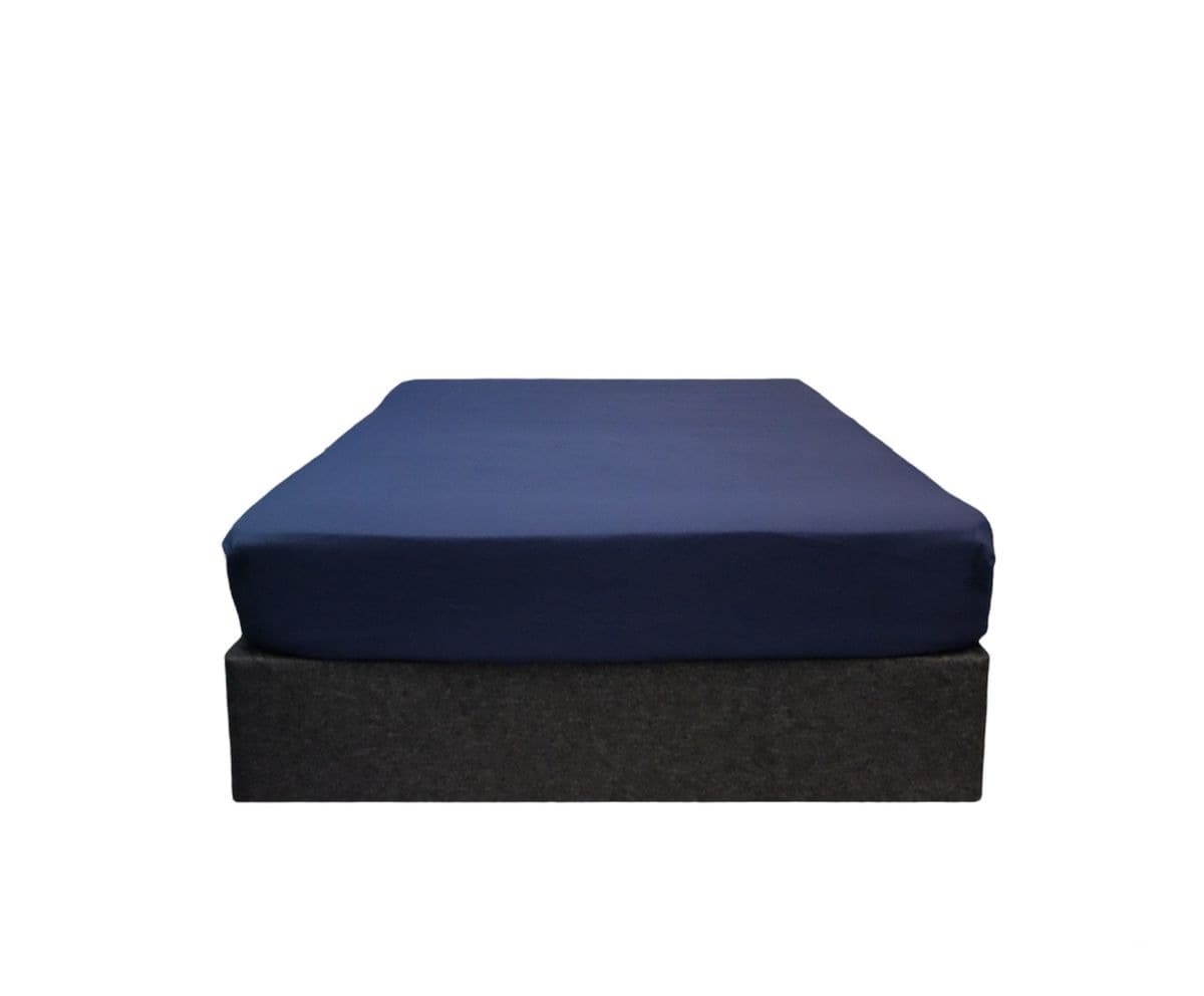 King Fitted Bed Sheet - Navy Blue
