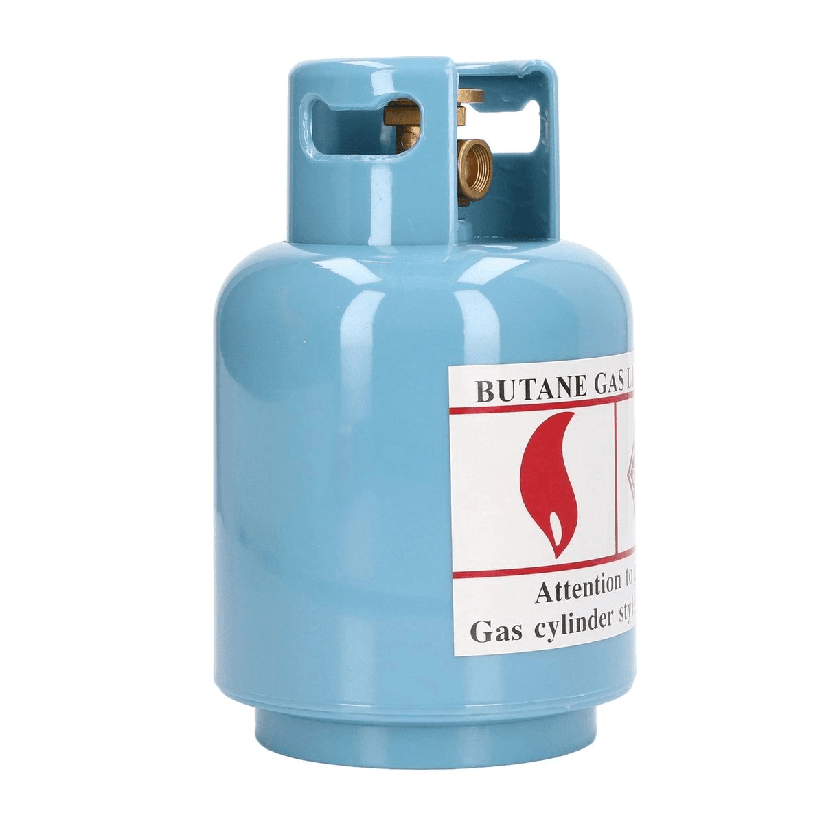 Gas Tank Gas Cylinder Shape Money Piggy Bank Savings for Kids - Blue