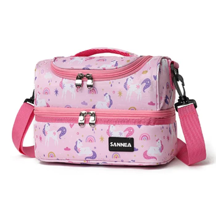 Lunch Bags Cute Design - Pink