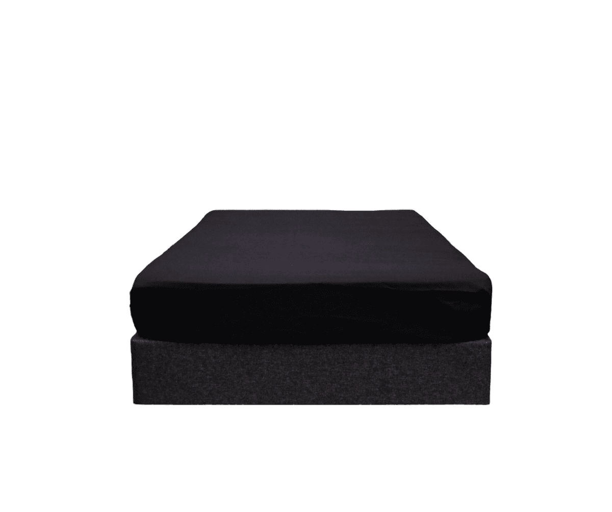 Queen Fitted Bed Sheet - Black