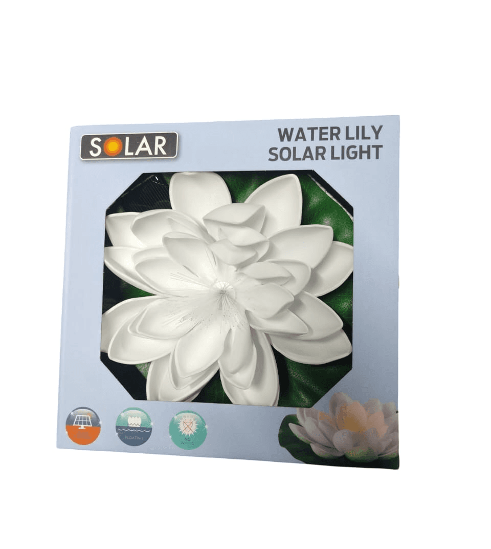 Water Lily Solar light.