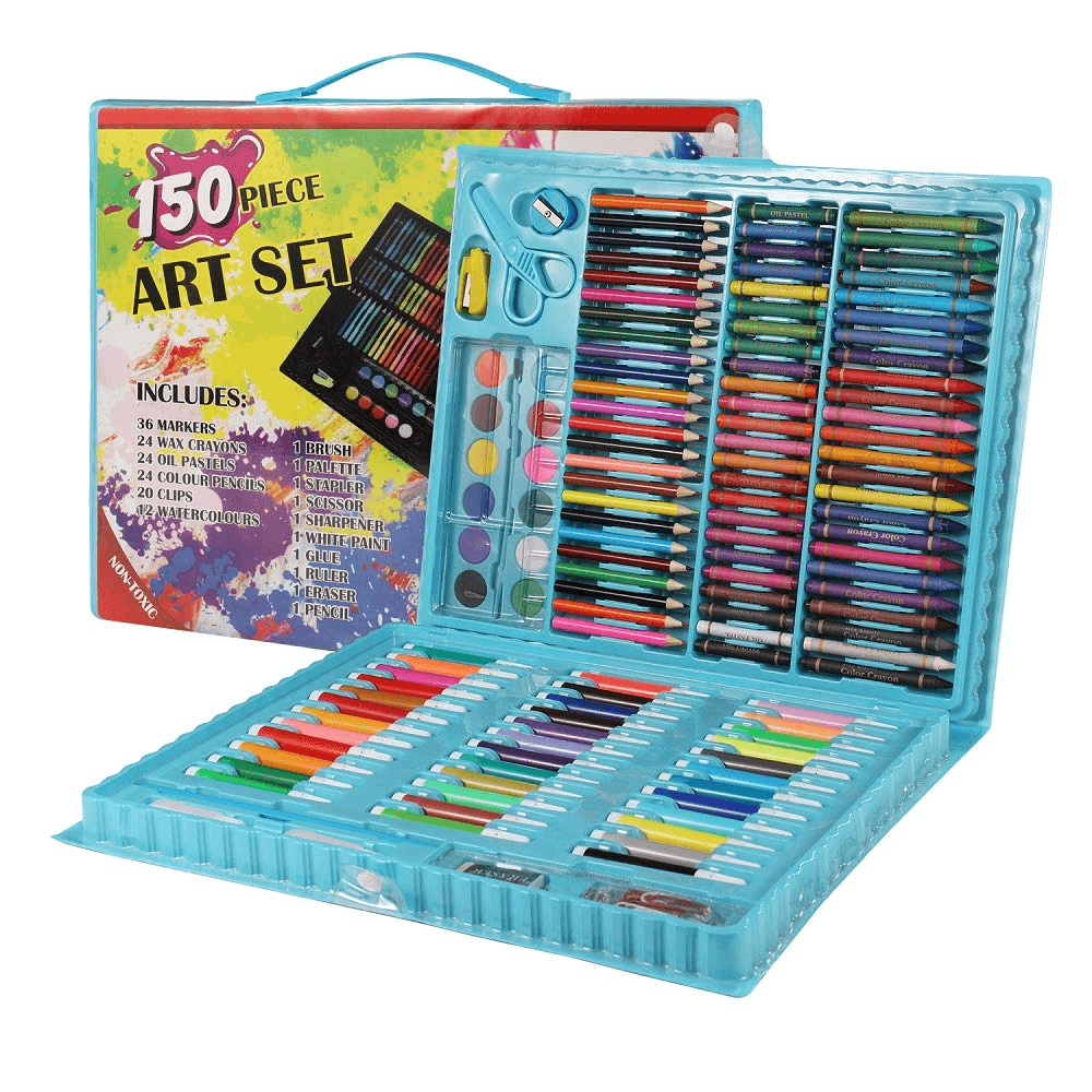 150-Piece Deluxe Art Supplies for Kids