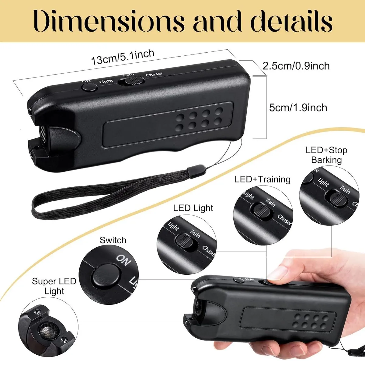 SUPER ULTRASONIC DOG CHASER