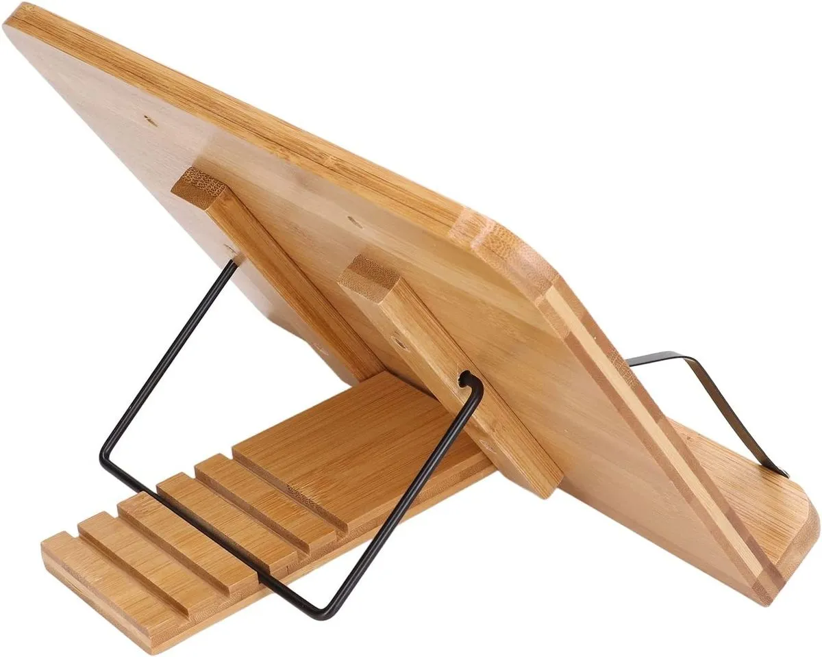 Multifunction Wooden Book Stand - Small