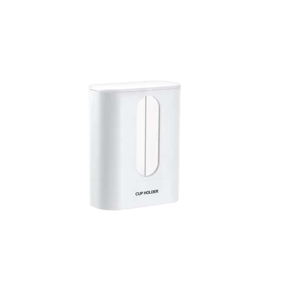 Wall-mounted cup holder
