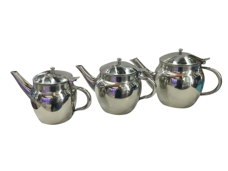 Desai Portable Stainless steel Teapot Set
