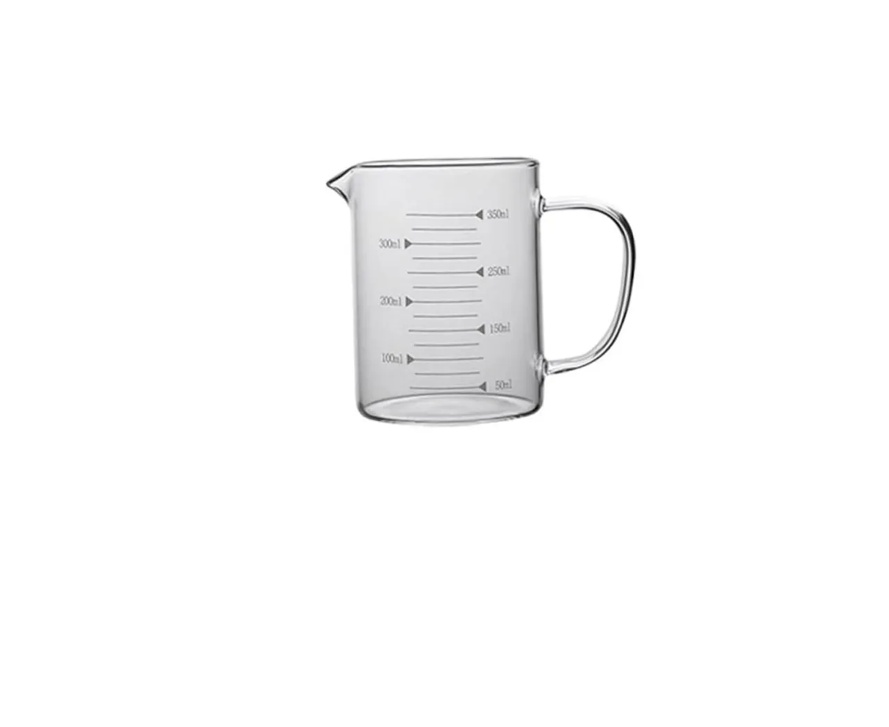 350ml Glass Measuring Cup - Transparent