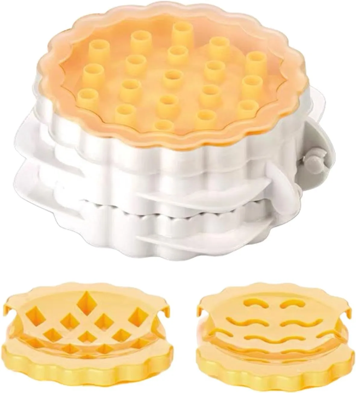 Pie Maker Machine 3 Shapes Multi-Purpose Pocket Molds