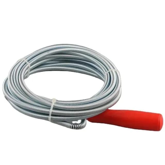 Carbon Steel Household Kitchen Sink Bathroom Dredge Cleaning Tool - Orange